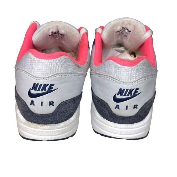 Nike Wmns Air Max 1 Size 7.5 White Navy Pink Womens Running Shoes Sneakers 31998 - Picture 8 of 8